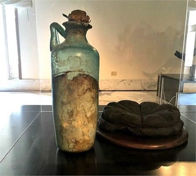Oldest Known Bottle of Olive Oil on Display in Naples Museum